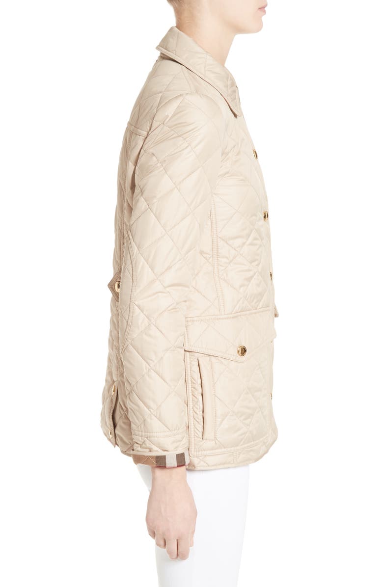 Burberry Westbridge Quilted Jacket, Alternate, color,