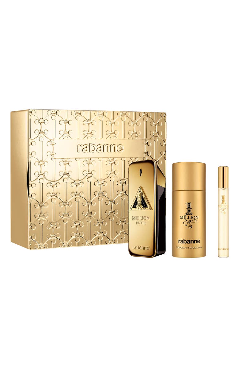 Rabanne 1 Million Elixir Parfum Intense 3-Piece Gift Set $220 Value, Alternate, color, 