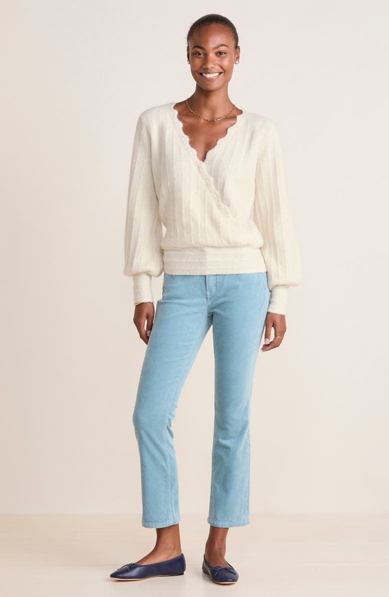 vineyard vines Wrap Front Sweater, Alternate, color,