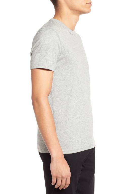Reigning Champ Short Sleeve Slim Fit Crewneck T-shirt In Gray