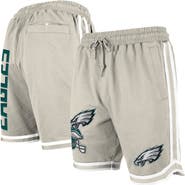 New Era Men's New Era Light Beige Philadelphia Eagles Stone Multi Patch Shorts