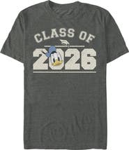 Mickey & Friends Men's Donald Class of 2026 Short Sleeve Graphic T-Shirt