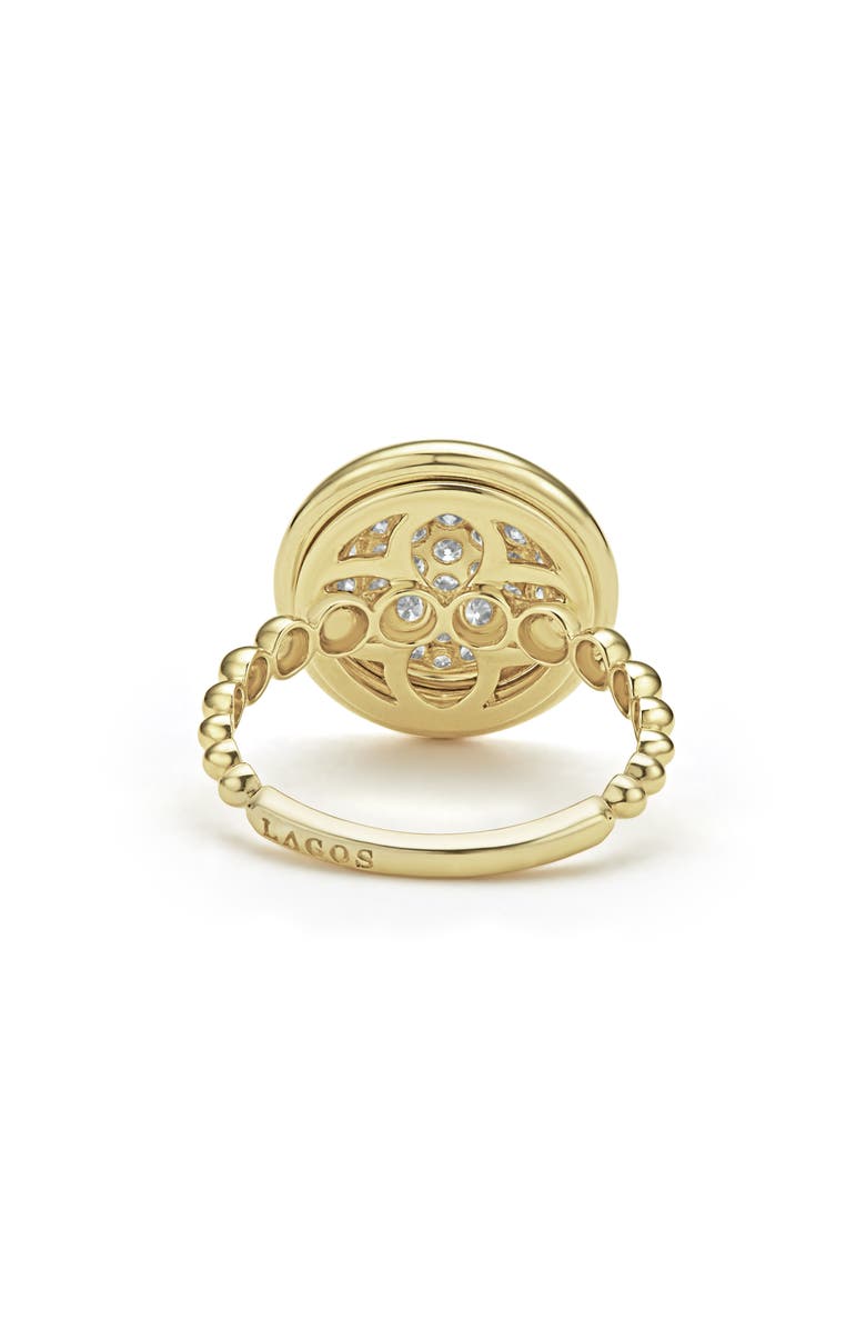LAGOS Meridan Pavé Diamond Ring, Alternate, color, Gold