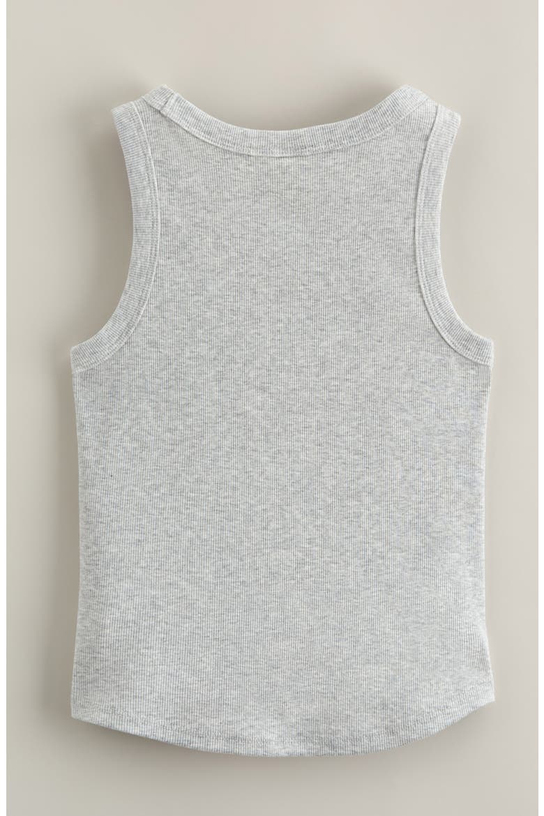 Kids' Easy Rib Tank, Alternate, color, GREY LIGHT HEATHER