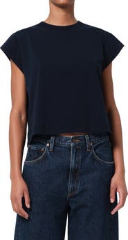 AGOLDE Bryce Cap Sleeve T-Shirt
