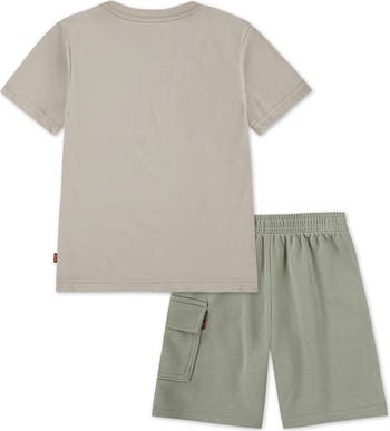 Kids' Spirit Graphic T-Shirt & Cargo Shorts Set