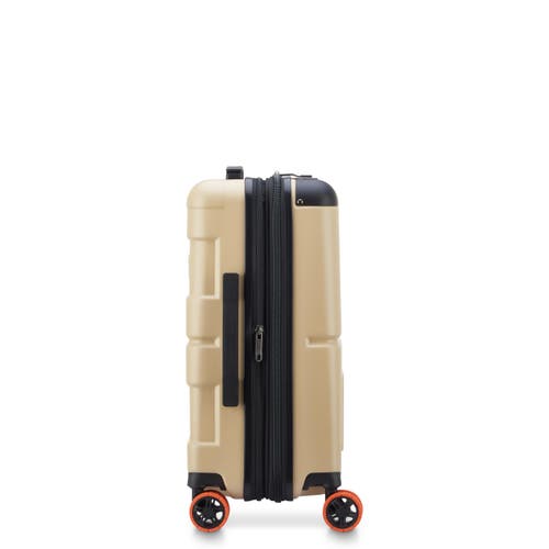 Jeep Jh002b Carry-on 19 Inch Hardside Expandable Luggage With Spinner Wheels In Sand