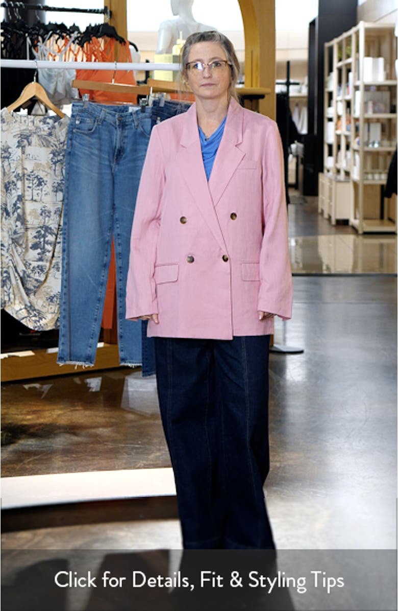 Tailored Double Breasted Blazer, sales video thumbnail