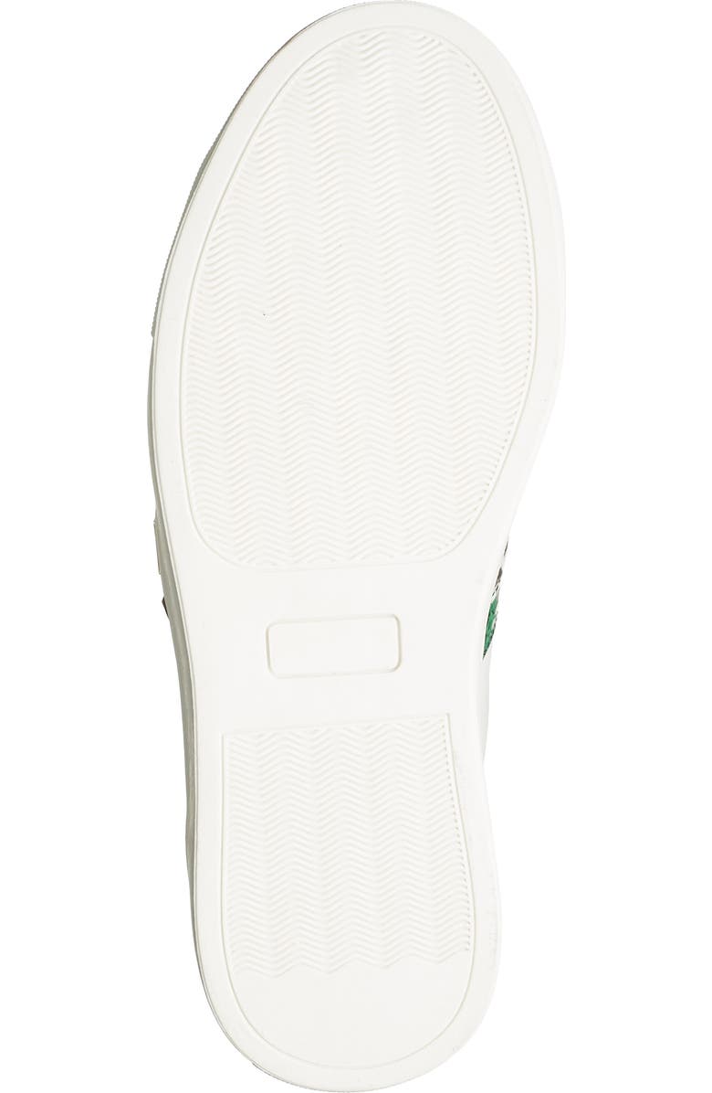 Roberto Cavalli Snake Embossed Pyramid Stud Tennis Shoe, Alternate, color,