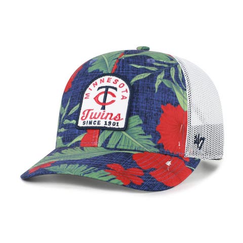 Men's '47  Navy Minnesota Twins Beachside Adjustable Trucker Hat