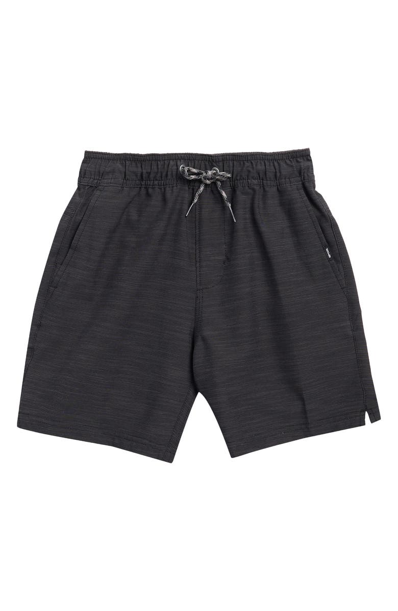 Rip Curl Kids' Board Walk Jackson Volley Swim Trunks, Main, color, Black