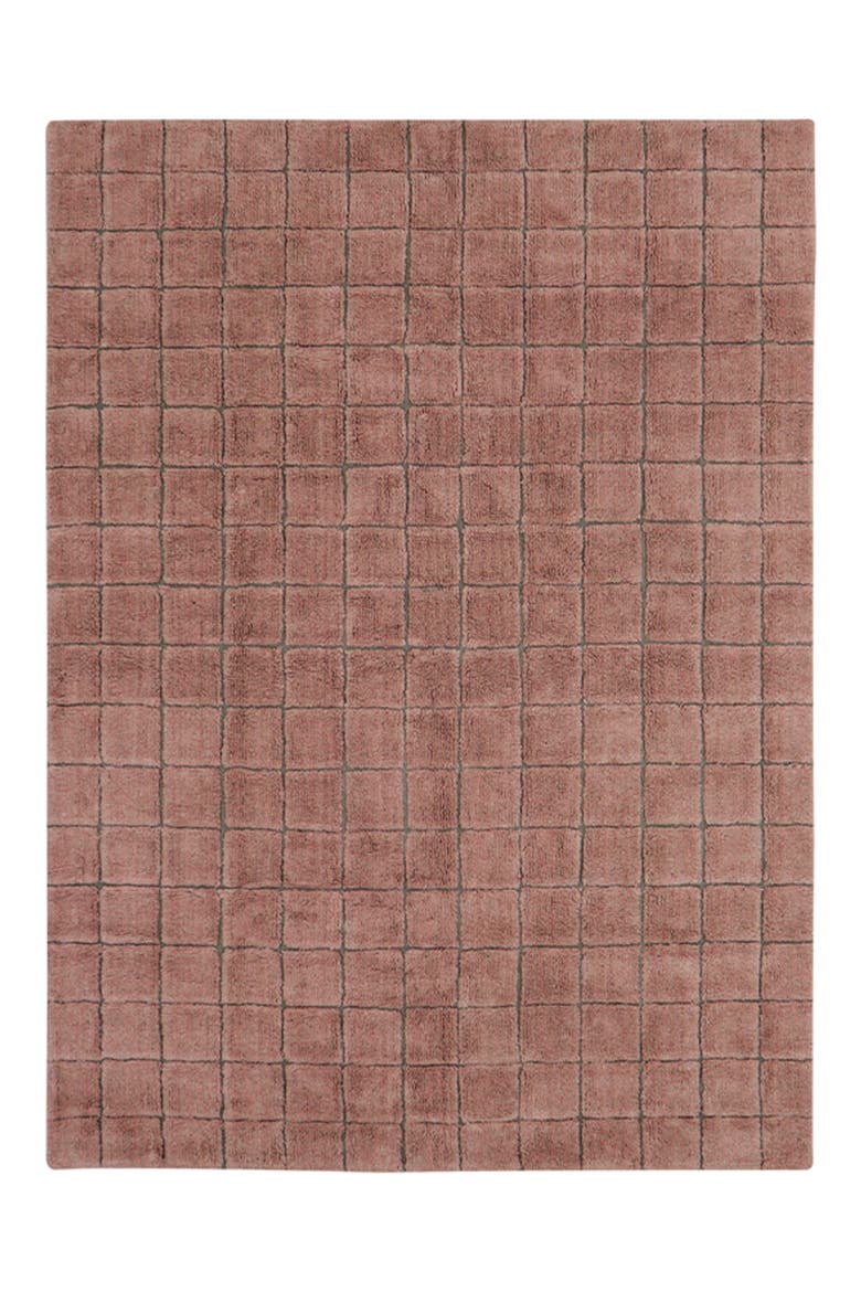 WoolableMosaic Washable Wool Rug, Main, color, QUARTZ