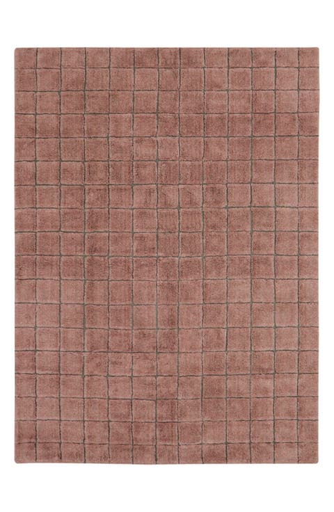 WoolableMosaic Washable Wool Rug
