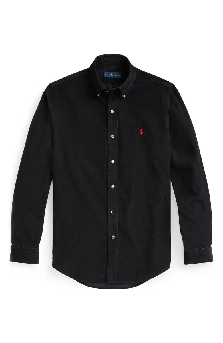 Polo Ralph Lauren Classic Fit Corduroy Button-Down Shirt, Alternate, color, 