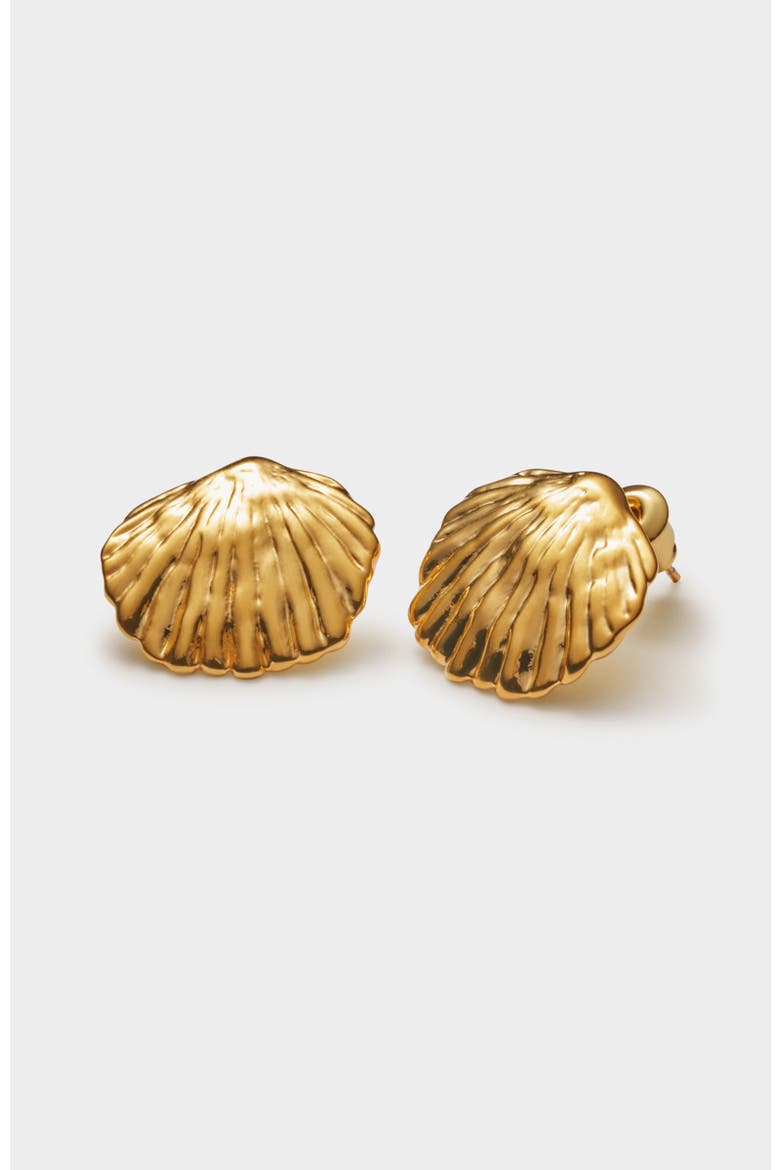 Cochellia Earrings, Main, color, Gold