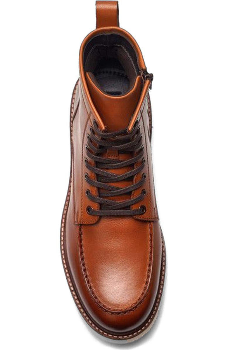 A. Veer Braddock Moc Boot, Alternate, color, Tan Nubuck