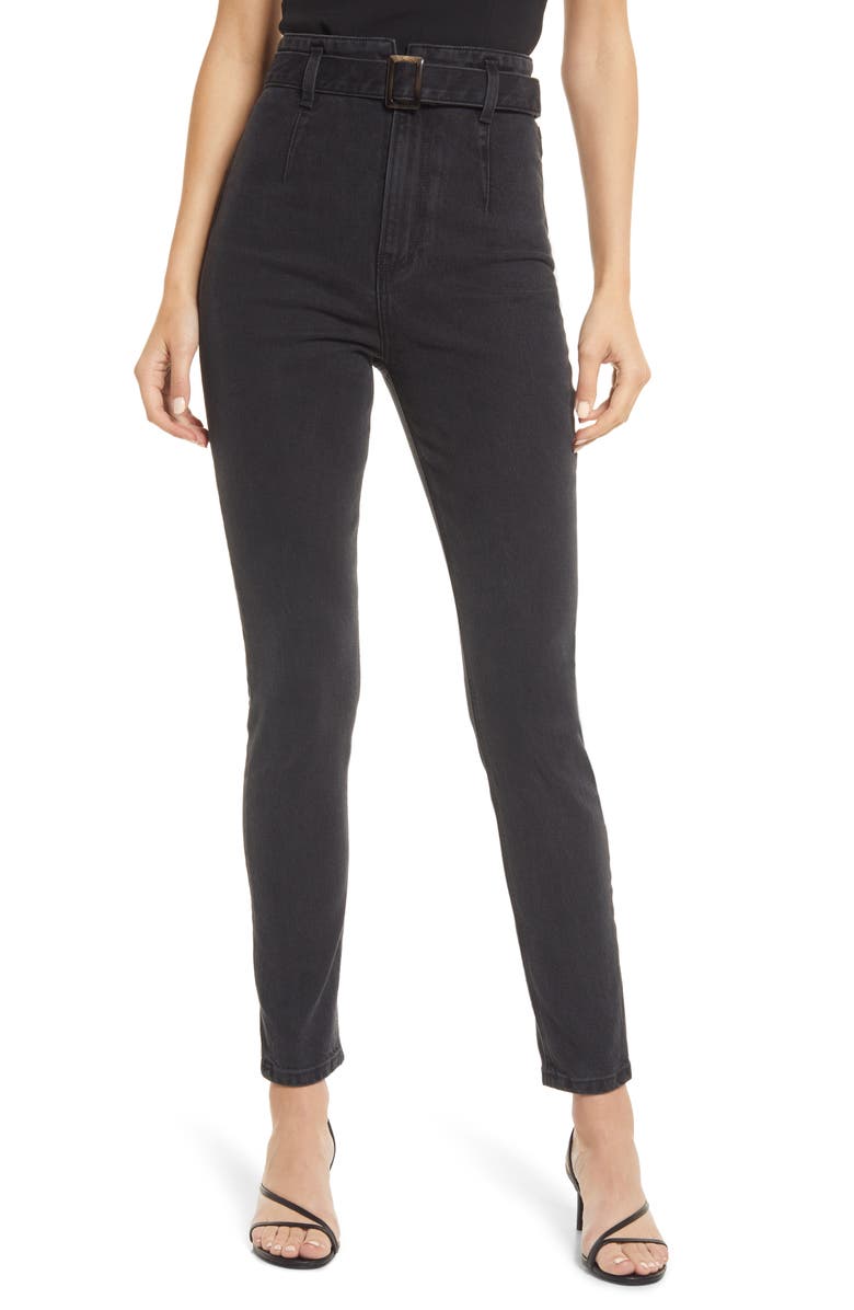 Reformation Kayo High & Skinny Jeans, Main, color,