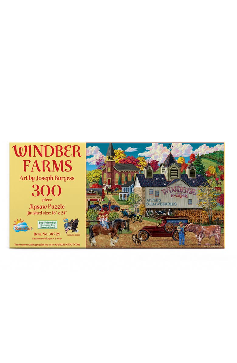 Sunsout Windber Farms 300 piece Jigsaw Puzzle for Adults, Alternate, color, Multicolor