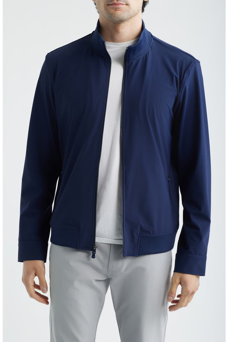 Montauk Bomber Jacket, Main, color, MALTESE BLUE
