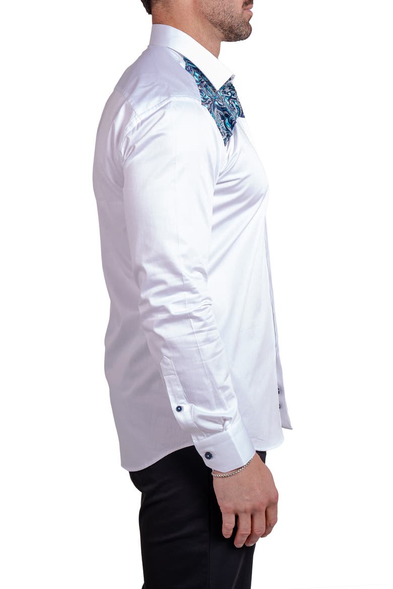 Blacklabel Ascension0070 White Button-Up Shirt, Alternate, color, WHITE
