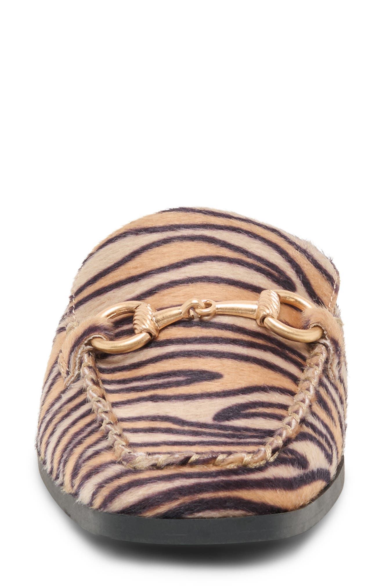 Brisa Loafer Mule, Alternate, color, TIGER FAUX CALF HAIR