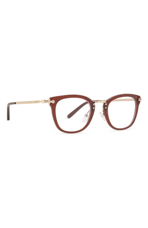 DIFF DIFF 46MM RUE CAT EYE OPTICAL GLASSES