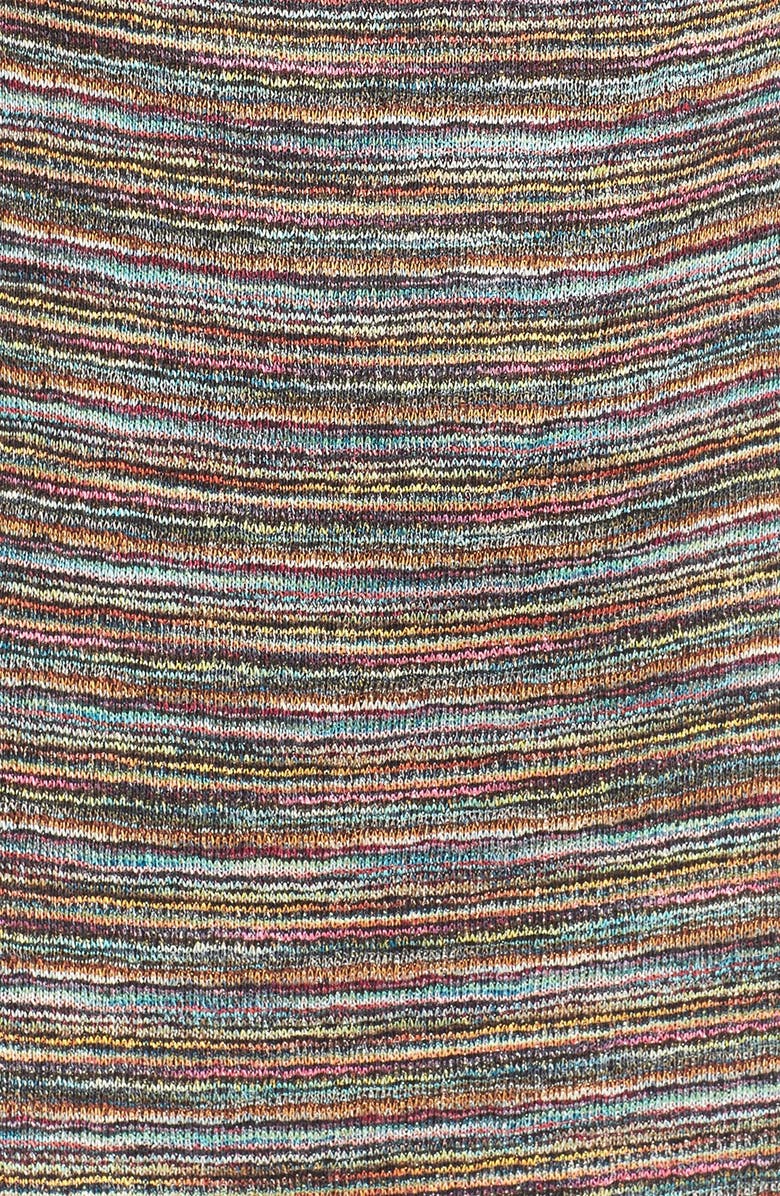 Chetta B Turtleneck Knit Sheath Dress, Alternate, color, 