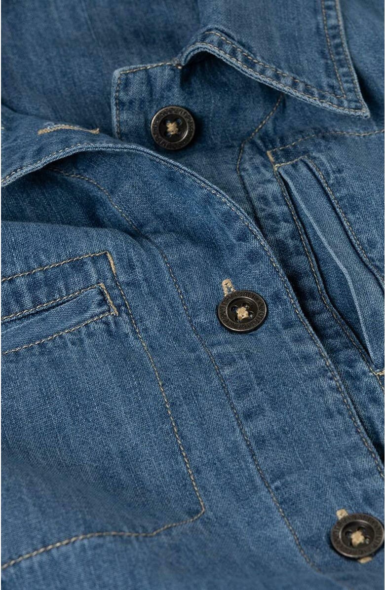 Backcountry Lightweight Denim Workshirt - Women's, Alternate, color, Medium Indigo Wash