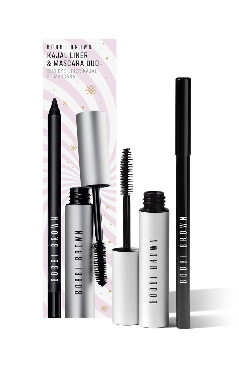 Bobbi Brown Kajal Eyeliner & Mascara Set (Limited Edition) $69 Value, Main, color, Black/ Black