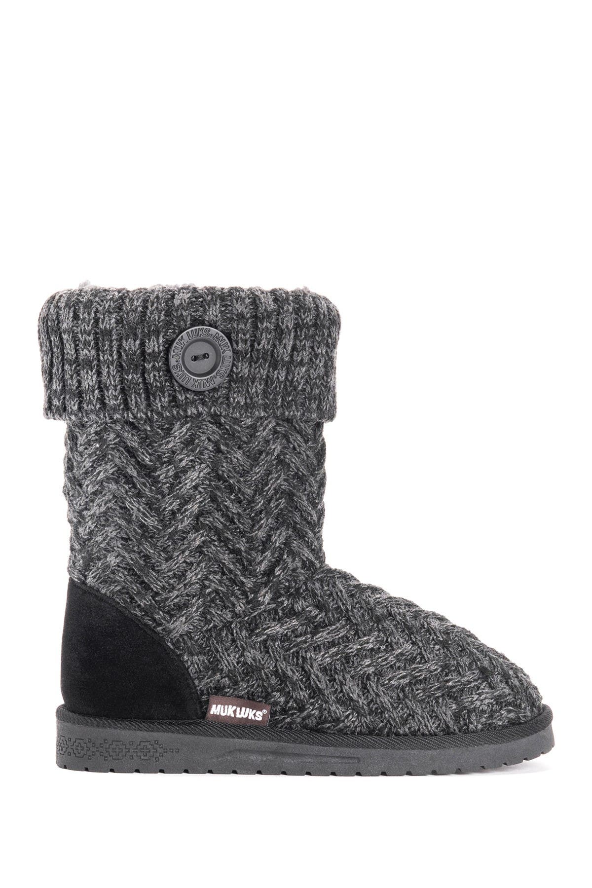MUK LUKS Janet Faux Fur Lined Boot, Alternate, color, 