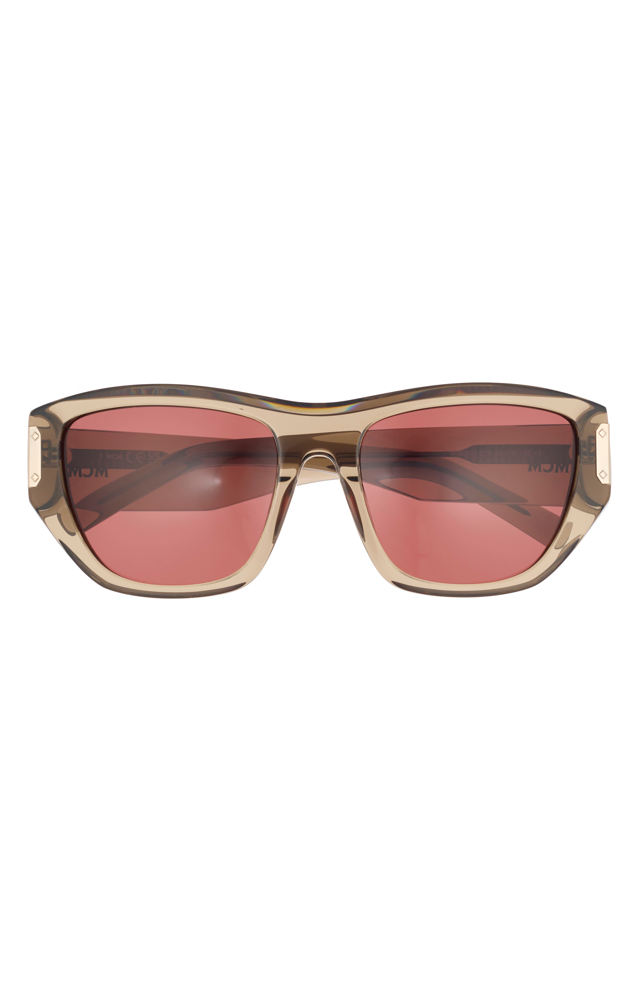 55mm Cat Eye Sunglasses