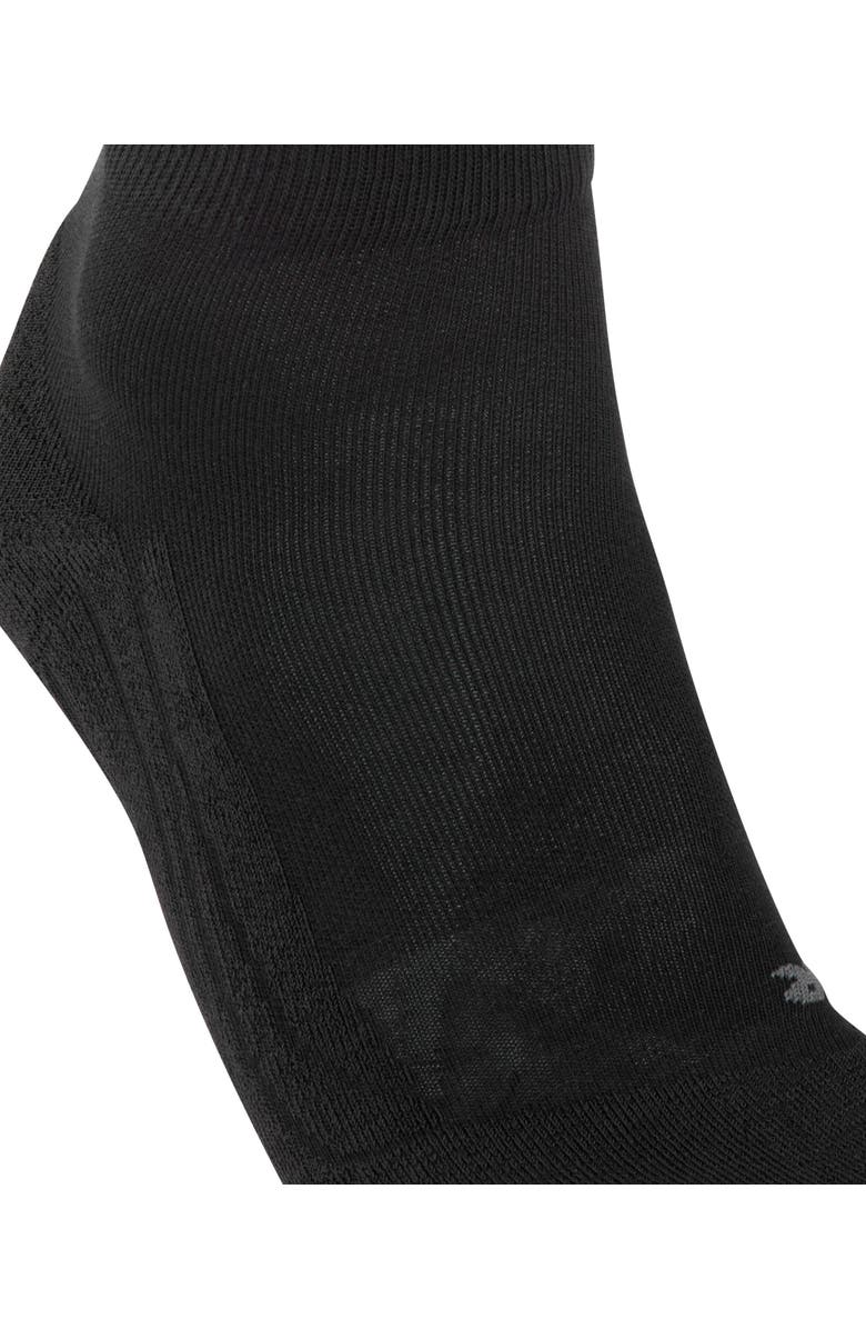 Falke GO2 High Ankle Golf Socks for Spiked Shoes, Alternate, color, Black