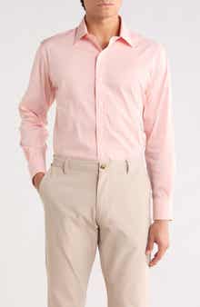 Trim Fit Check Button-Down Shirt