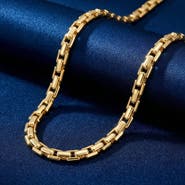 Bliss Diamond 14k Gold Women's 24" Chain Necklace 43 Grams 7mm Thick