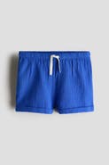 H&M Cotton muslin shorts