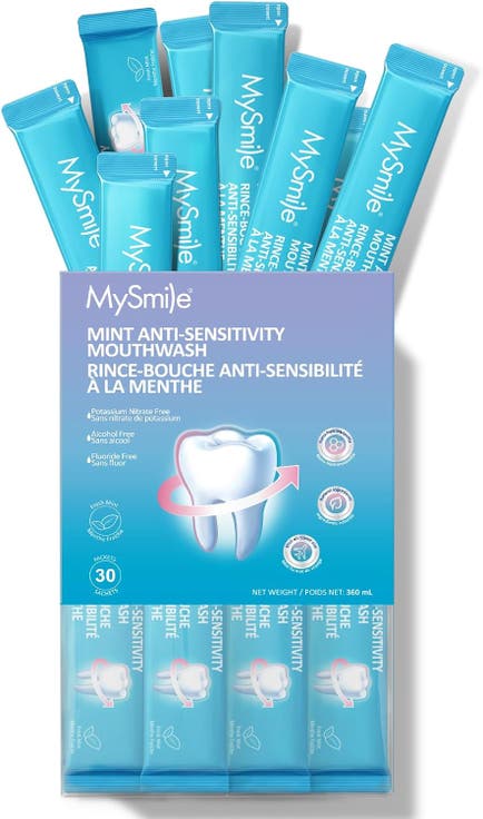 Nano-Hydroxyapatite Portable Mouthwash for Sensitive Teeth
