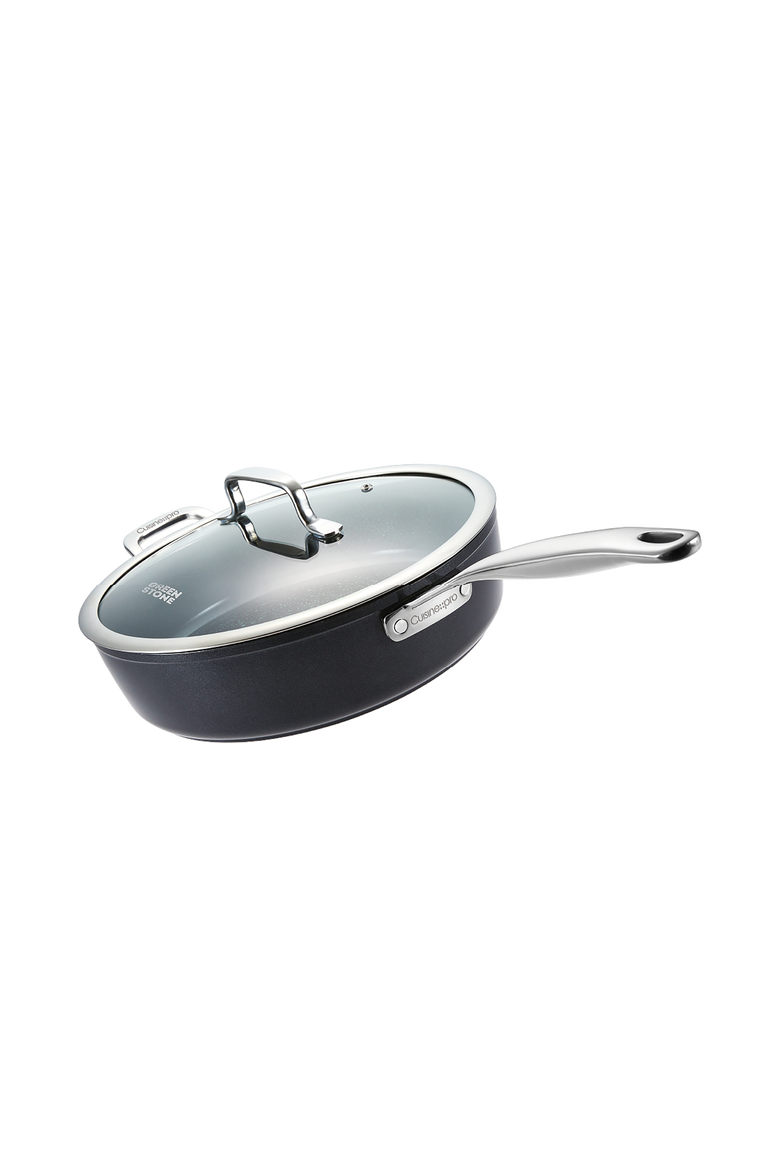 GREEN STONE™ 4.2 Qt. Chef Pan, Main, color, Black