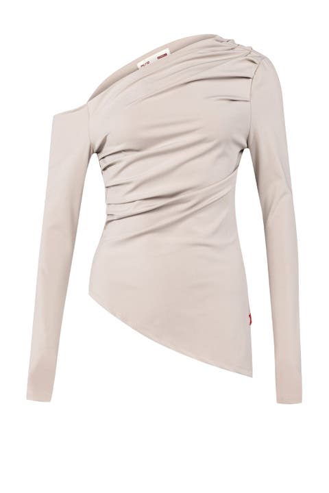 Your *Itch Draped Long Sleeve Top