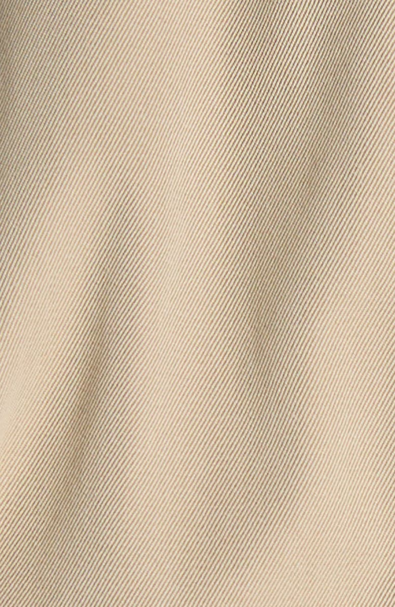 McQueen Belted Cotton Windbreaker Jacket, Alternate, color, Pale Beige