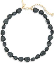 Lele Sadoughi Baroque Stone Collar Necklace