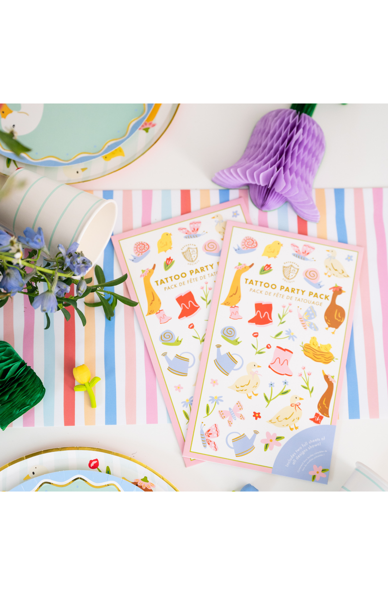 Daydream Society Silly Goose Tattoo Party Pack, Alternate, color, Assorted Pre-Pack