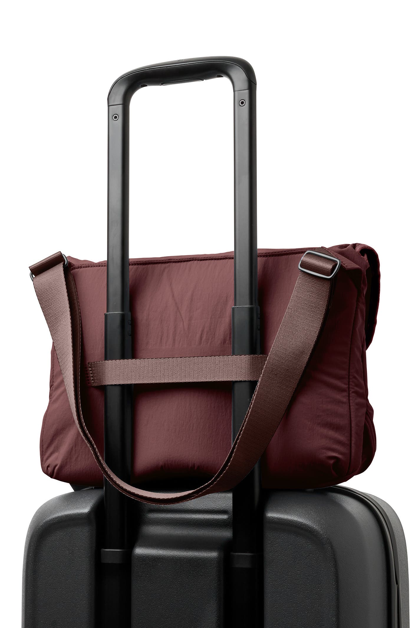 Cinch Messenger Bag, Alternate, color, BURGUNDY