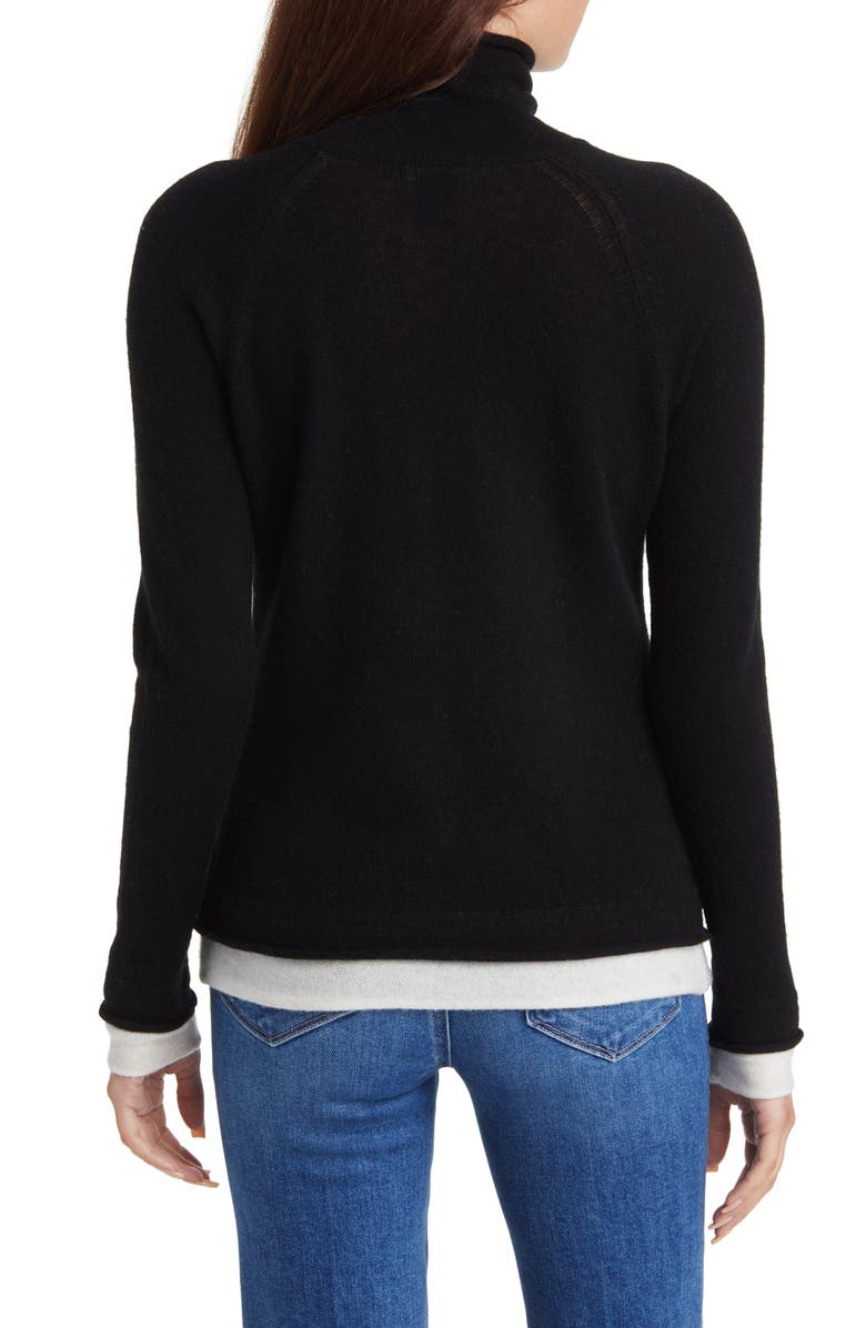 Griffen Wool & Cashmere Turtleneck Sweater, Alternate, color, 