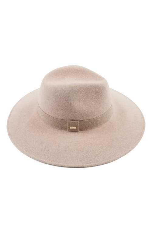 Eugenia Kim Emmanuelle Wool Felt Fedora In Brown