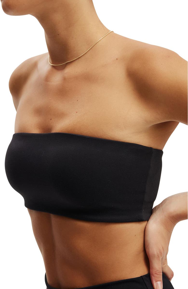 COTTON ON BODY Women's Active Ultra Soft Bandeau Crop, Alternate, color,