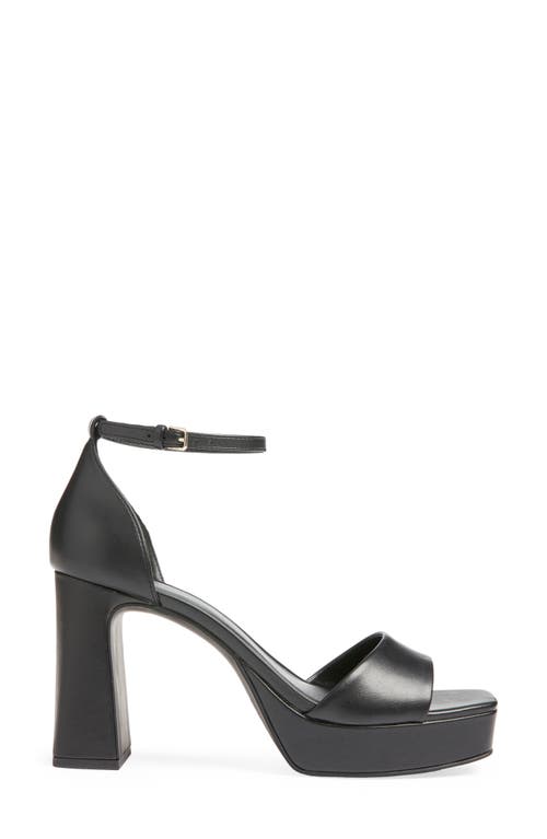 Bp. Helix Platform Ankle Strap Sandal In Black
