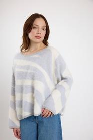 Brodie Pure Cashmere Brushed Crew Neck 100% Cashmere Sweater