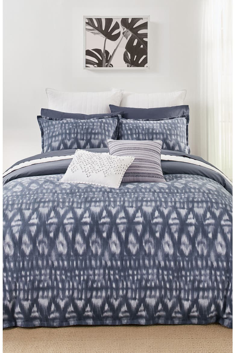 Moonstone Duvet Cover & Sham Set, Main, color, SMOKY BLUE