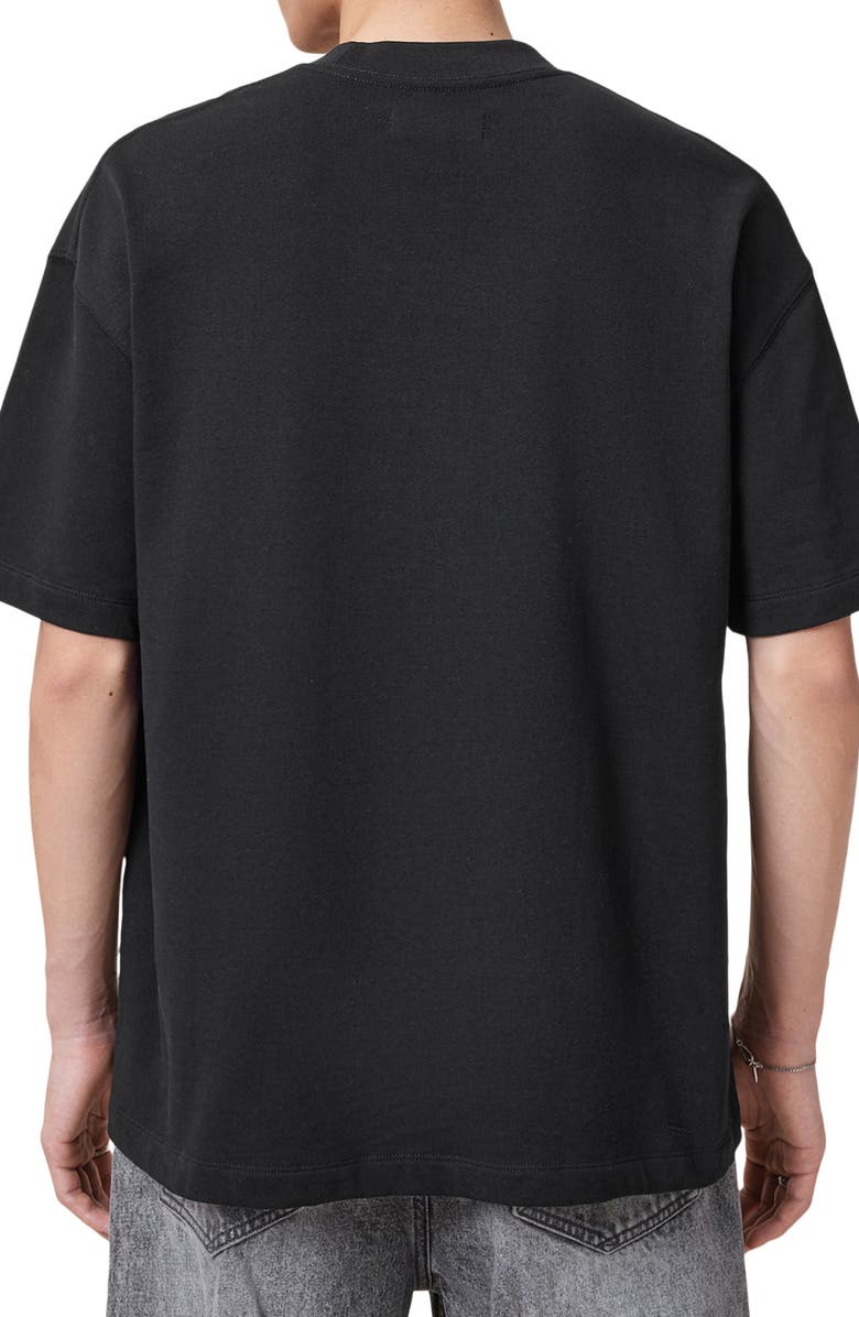 AllSaints Haven T-Shirt, Alternate, color, Jet Black