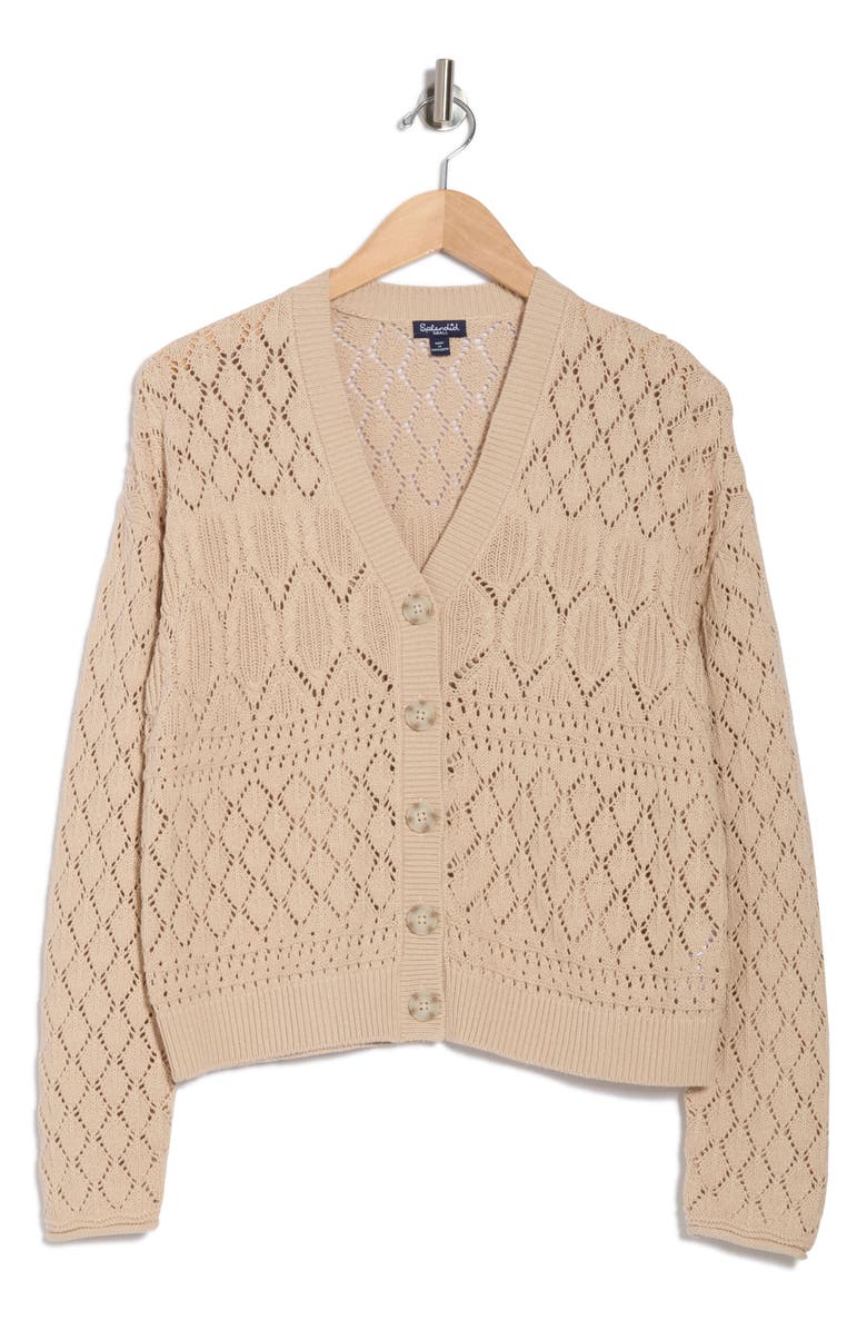 Splendid Dallas Openwork Cardigan, Alternate, color,